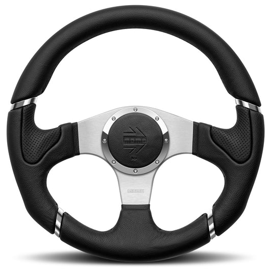 STEERING WHEEL MILLENIUM BLACK LEATHER