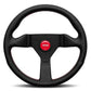 STEERING WHEEL MONTECARLO BLACK LEATHER