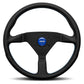 STEERING WHEEL MONTECARLO BLACK LEATHER