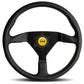 STEERING WHEEL MONTECARLO BLACK LEATHER