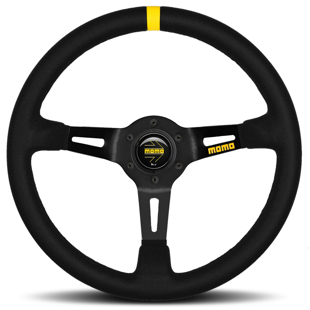 STEERING WHEEL MOD.08 350MM BLACK