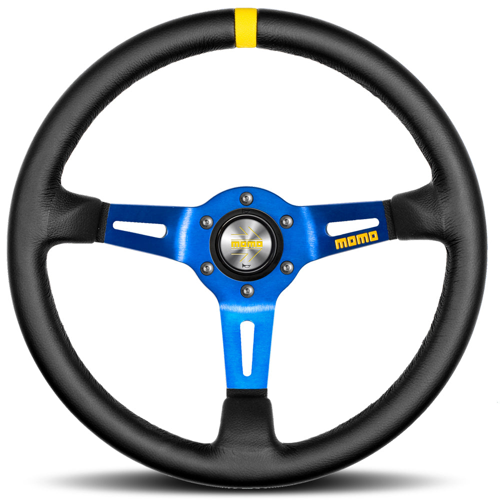 STEERING WHEEL MOD.08 350MM BLACK