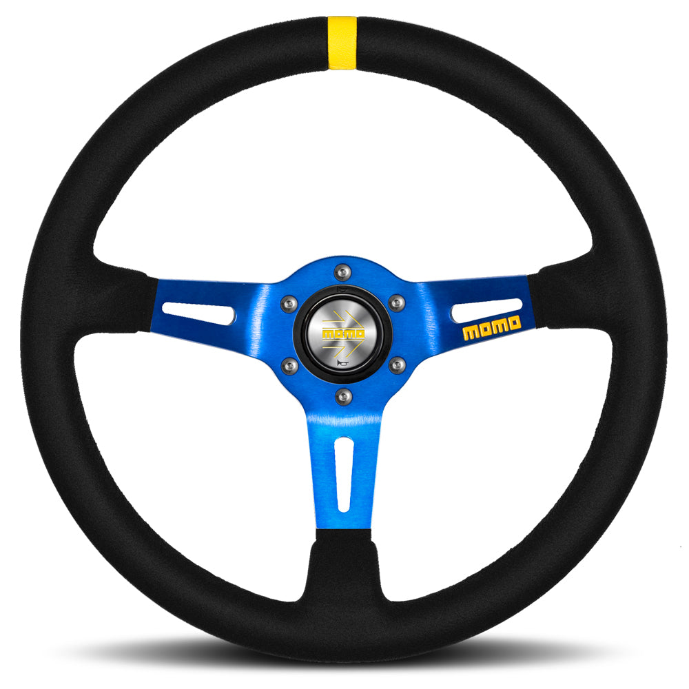 STEERING WHEEL MOD.08 350MM BLACK