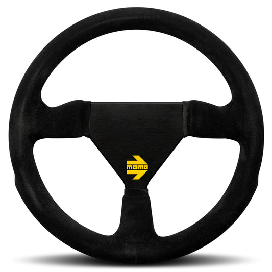 STEERING WHEEL MOD.11 260 BLACK SUEDE