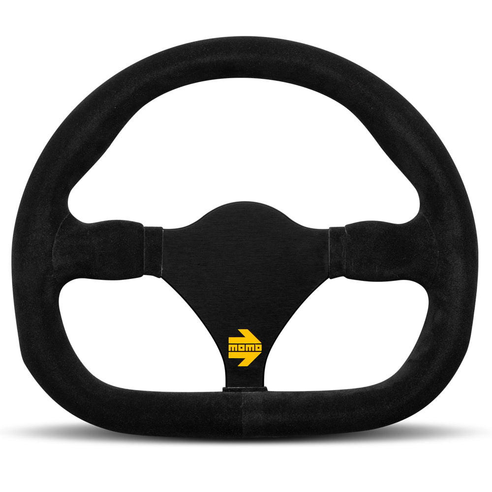 STEERING WHEEL MOD.27 BLACK SUEDE