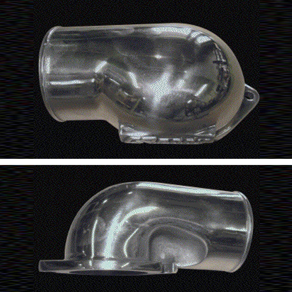 V-LAYOUT OPT. PARTS FD3S ALUMINIUM ELBOW 90Â°