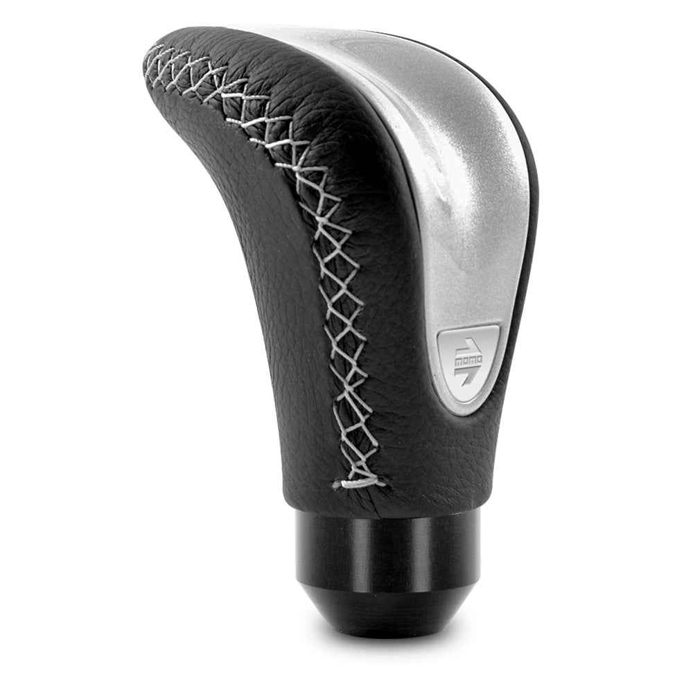 GEAR KNOB COMBAT EVO BLACK LEATHER