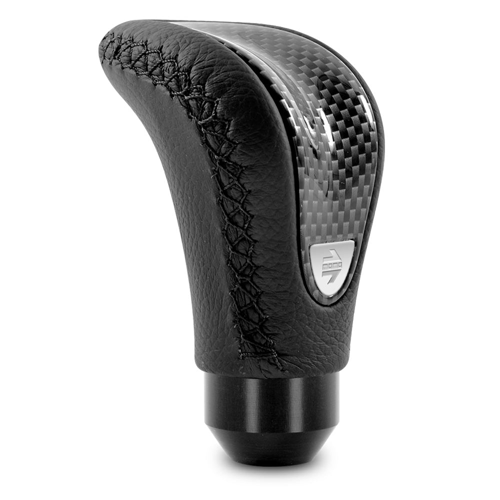 GEAR KNOB COMBAT EVO BLACK LEATHER