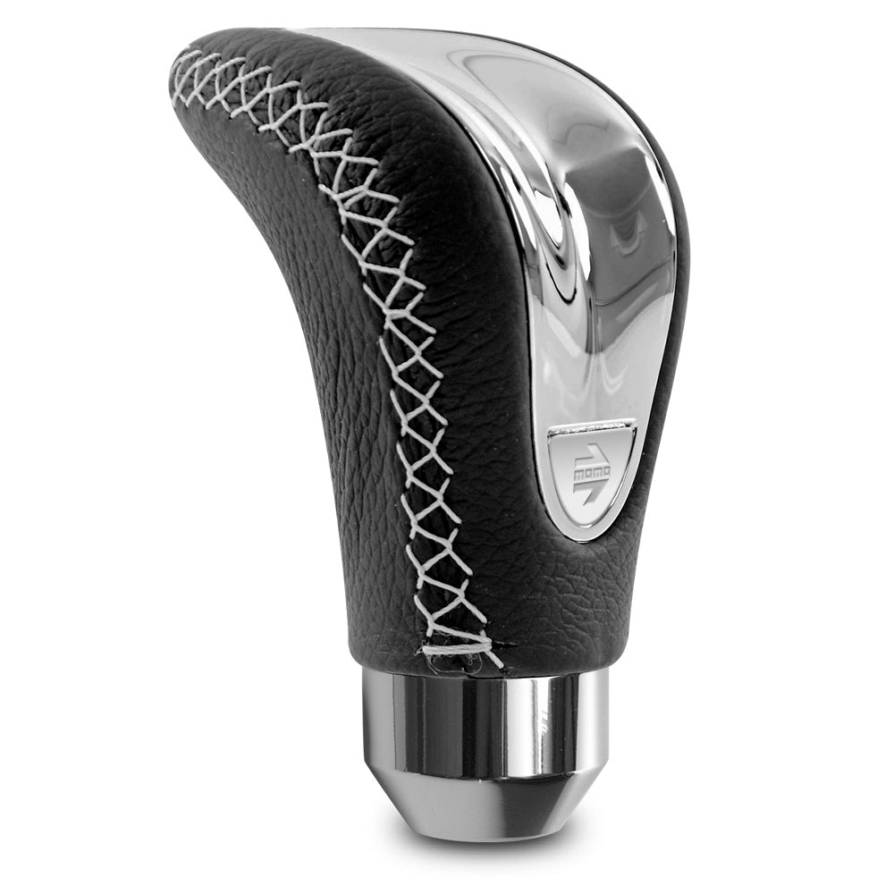 GEAR KNOB COMBAT EVO BLACK LEATHER