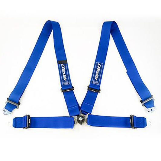 GREDDY X TRS RACING HARNESS 3INC 4PT LH BLUE