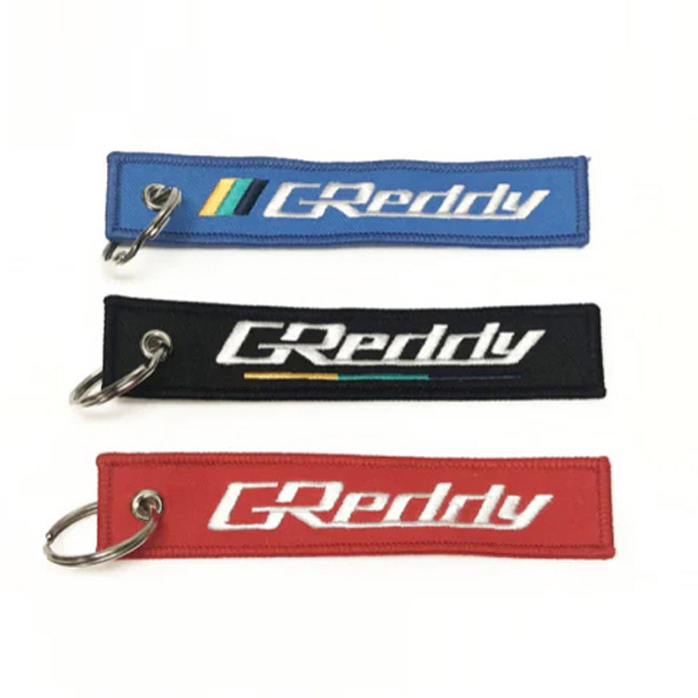 GREDDY PRE-FLIGHT KEY CHAIN  VER.2 BLUE