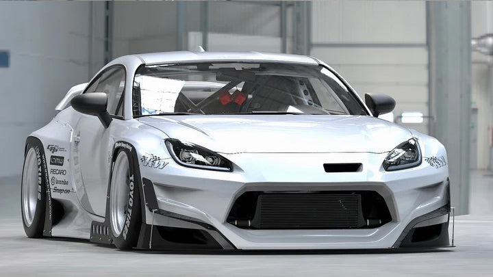 Toyota GR86 (ZN8) V1 (V1.5) Widebody Aero Kit without Wing