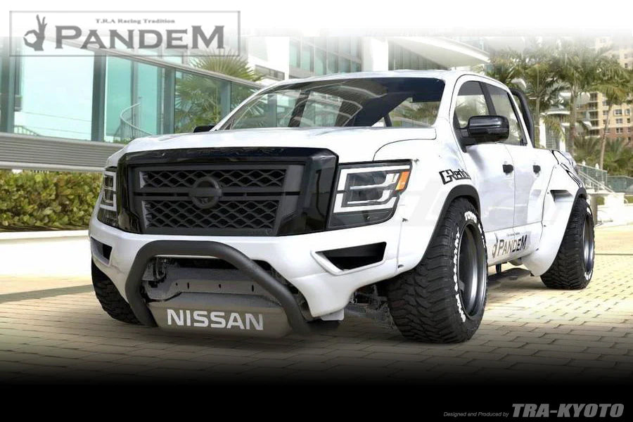 Pandem Aero - Nissan Titan Full Widebody Aero Kit without Wing