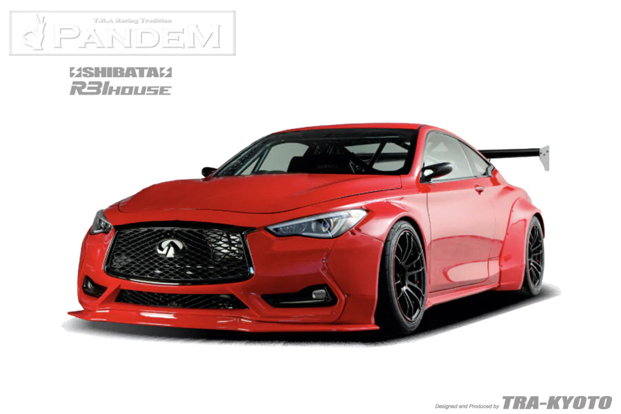 Pandem "Shibata R31 House" Aero - Infiniti Q60 Complete Widebody Aero Kit without Wing