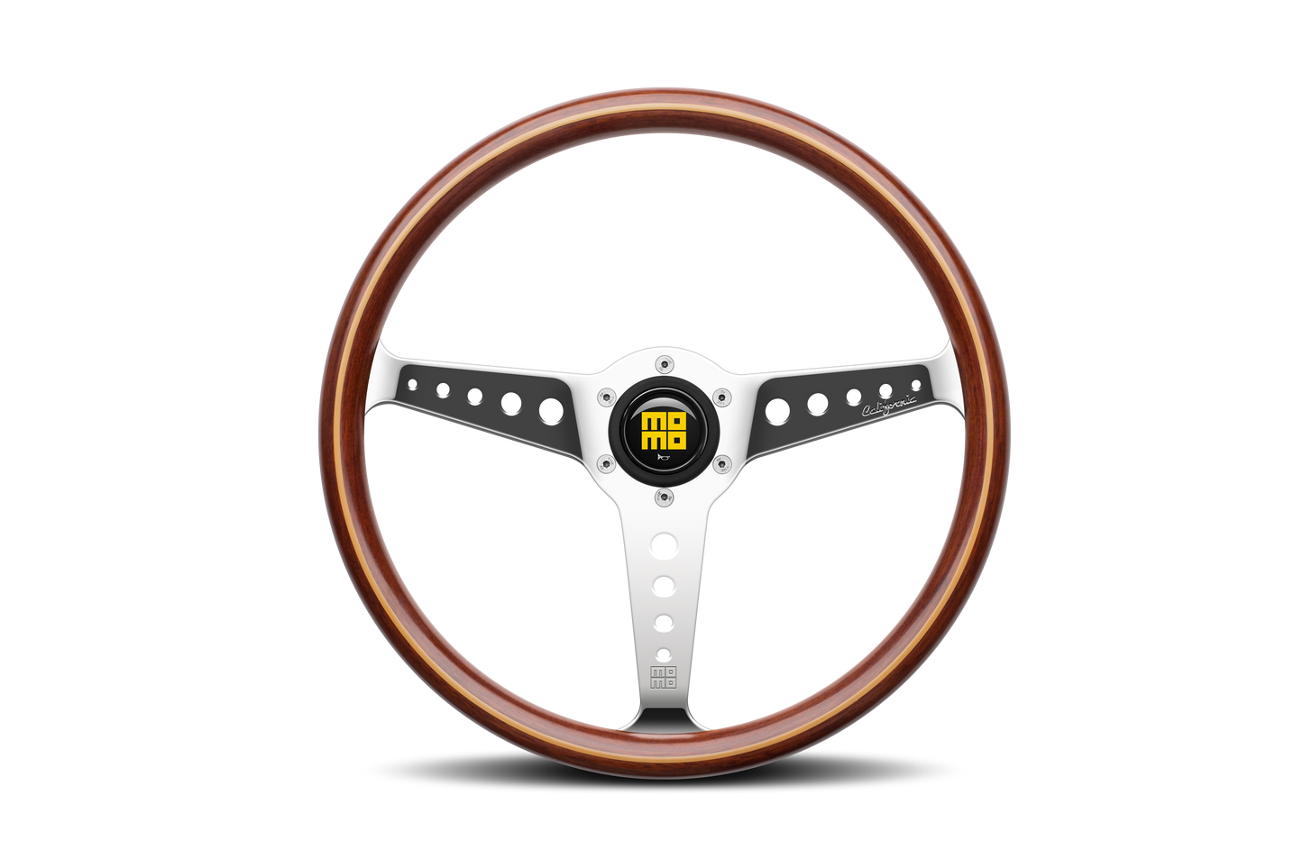 WOOD STEERING WHEEL CALIFORNIA 360MM