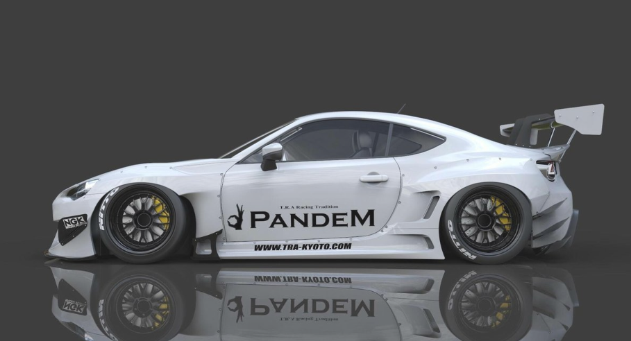 PANDEM TOYOTA FT-86 SUBARU BRZ Complete V3 Widebody with GT Wing