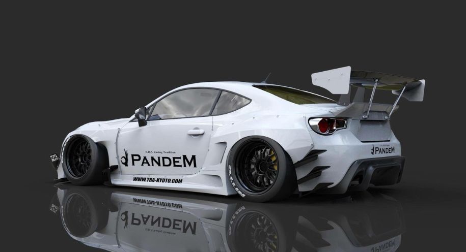 PANDEM TOYOTA FT-86 SUBARU BRZ Complete V3 Widebody with GT Wing