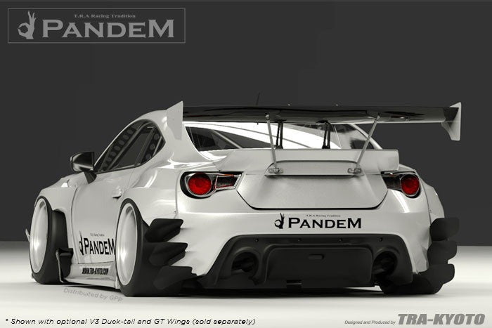 PANDEM TOYOTA FT-86 SUBARU BRZ Complete V3 Widebody with GT Wing