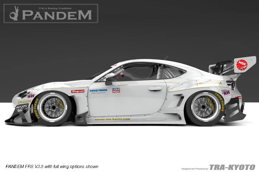 PANDEM FRS/BRZ V3.5 Widebody Aero Kit without GT Wing