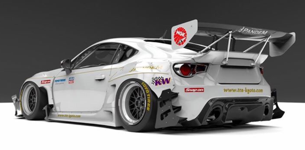 PANDEM FRS/BRZ Full V3.5 kit with GT Wing