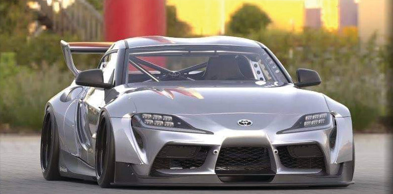 PANDEM TOYOTA A90 SUPRA BODY KIT Complete V1 Widebody Aero Kit