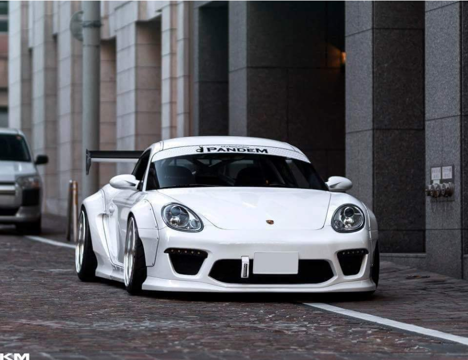 PANDEM PORSCHE CAYMAN 987.1 VER. 2 (09-12) Complete Widebody Aero Kit with GT Wing