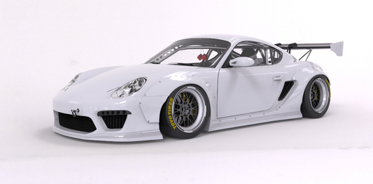 PANDEM PORSCHE CAYMAN 987.1 VER. 2 (09-12) Complete Widebody Aero Kit without GT Wing