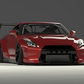 PANDEM NISSAN R35 GT-R Full Widebody Aero Kit VER 2 with GT Wing (FRP)