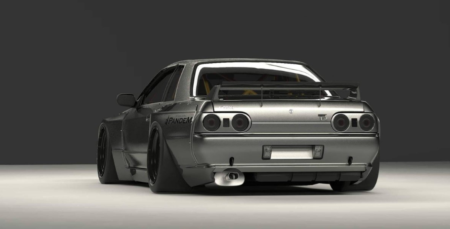 PANDEM NISSAN GTR R32 V1 Full Widebody Aero Kit without Wing