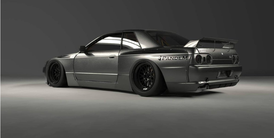 PANDEM NISSAN GTR R32 V1 Full Widebody Aero Kit without Wing