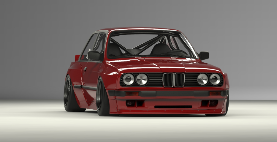 PANDEM BMW E30 V1 Complete Kit E30