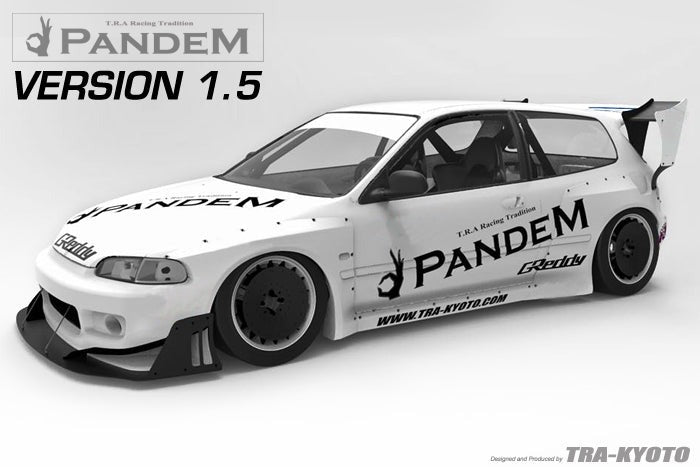 PANDEM HONDA EG CIVIC Complete Ver 1.5 Widebody Aero Kit