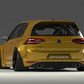 PANDEM GOLF MK7 2DOOR Complete Widebody Aero Kit