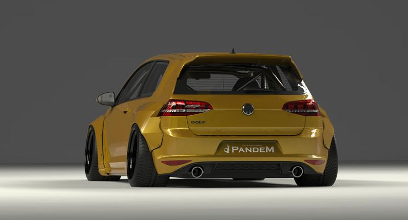 PANDEM GOLF MK7 2DOOR Complete Widebody Aero Kit