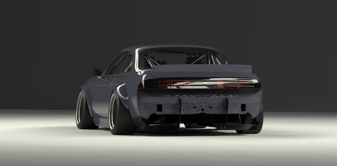 ROCKET BUNNY NISSAN S14 SILVIA Complete Widebody Aero Conversion Kit