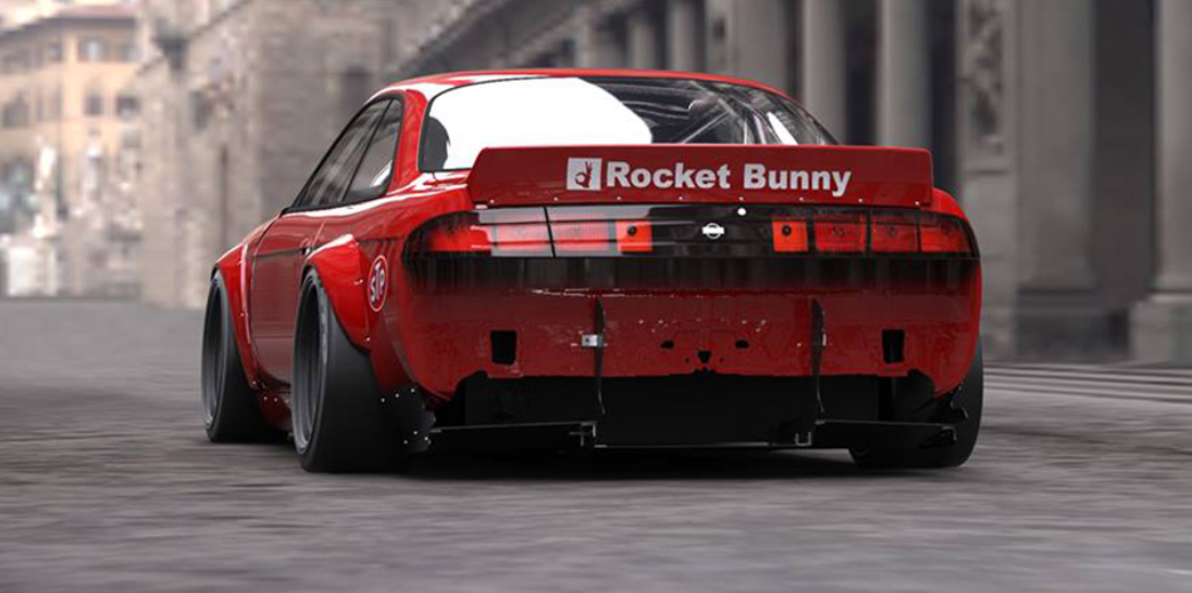 ROCKET BUNNY NISSAN S14 SILVIA Complete Widebody Aero Conversion Kit