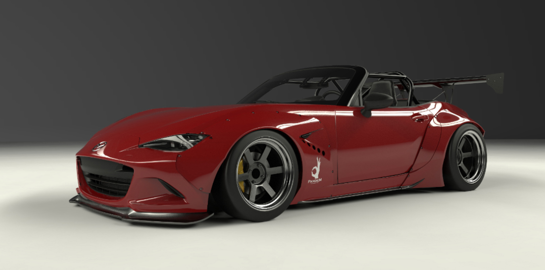 PANDEM MAZDA ROAD STAR MX-5 ND Full Widebody Aero Kit without GT Wing