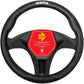 STEERING WHEEL COVER 011 COMFORT  BLACK PU