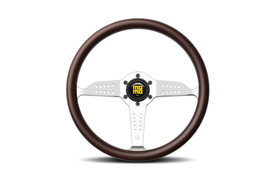 STEERING WHEEL HERITAGE SUPER GRAND PRIX WOOD 350MM