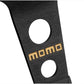 MOMO MOD.07 Anniversario Steering Wheel - Black Leather Black Spokes 350MM