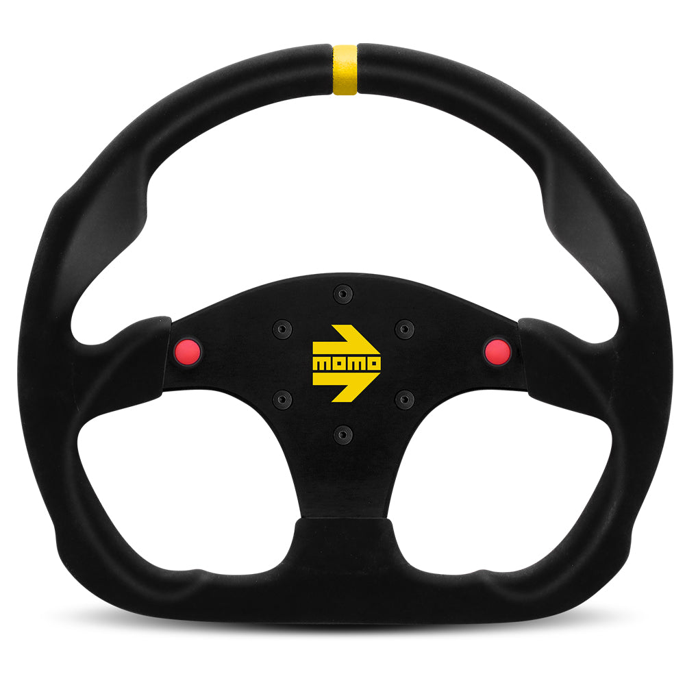 STEERING WHEEL MOD.30 320MM BLACK SUEDE